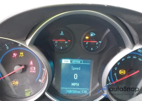 2013 Chevrolet Cruze 1Lt Auto из США, поврежденный, VIN 1G1PC5SBXD7283272